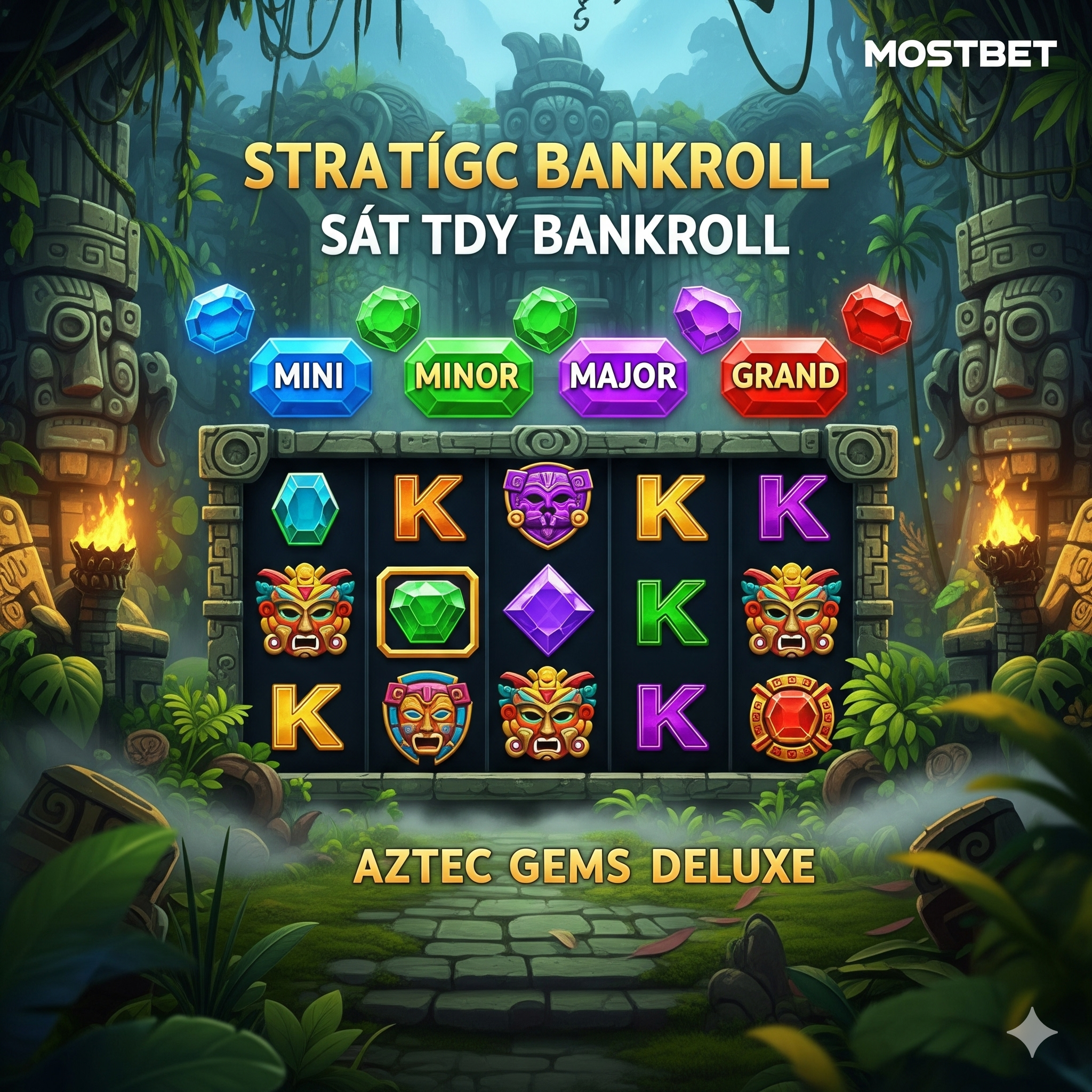 Strategic bankroll management guide for Aztec Gems Deluxe