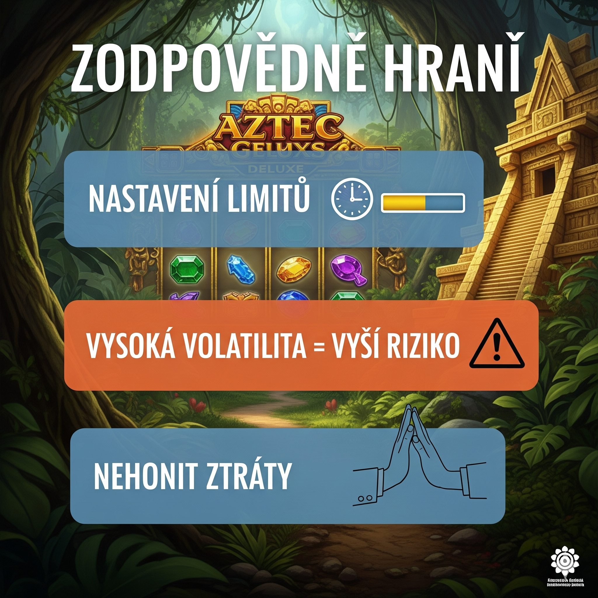 Responsible gaming for high volatility slots like Aztec Gems Deluxe