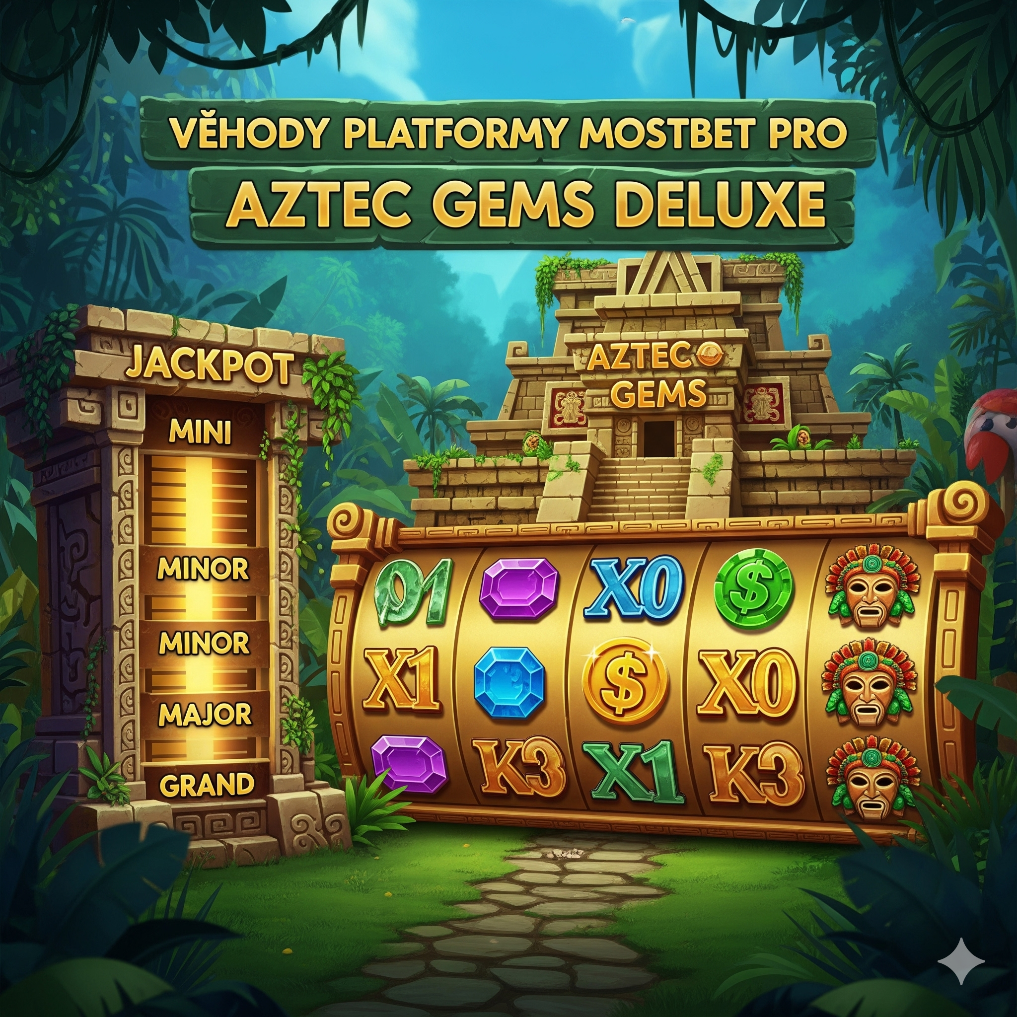 Mostbet platform advantages for Aztec Gems Deluxe