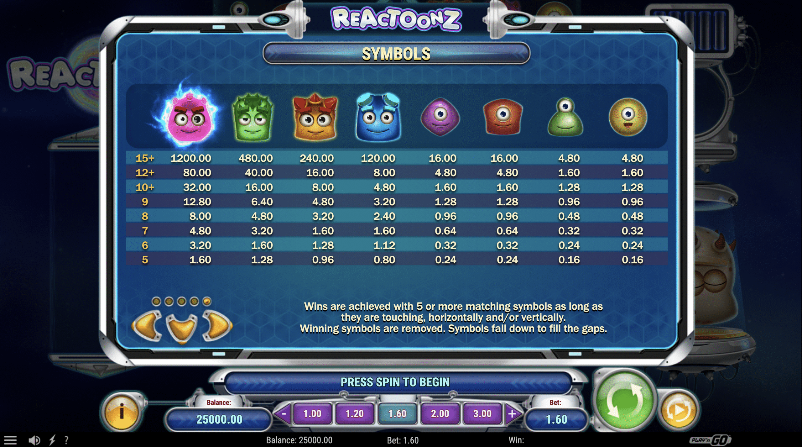 Quantum funkce v Reactoonz