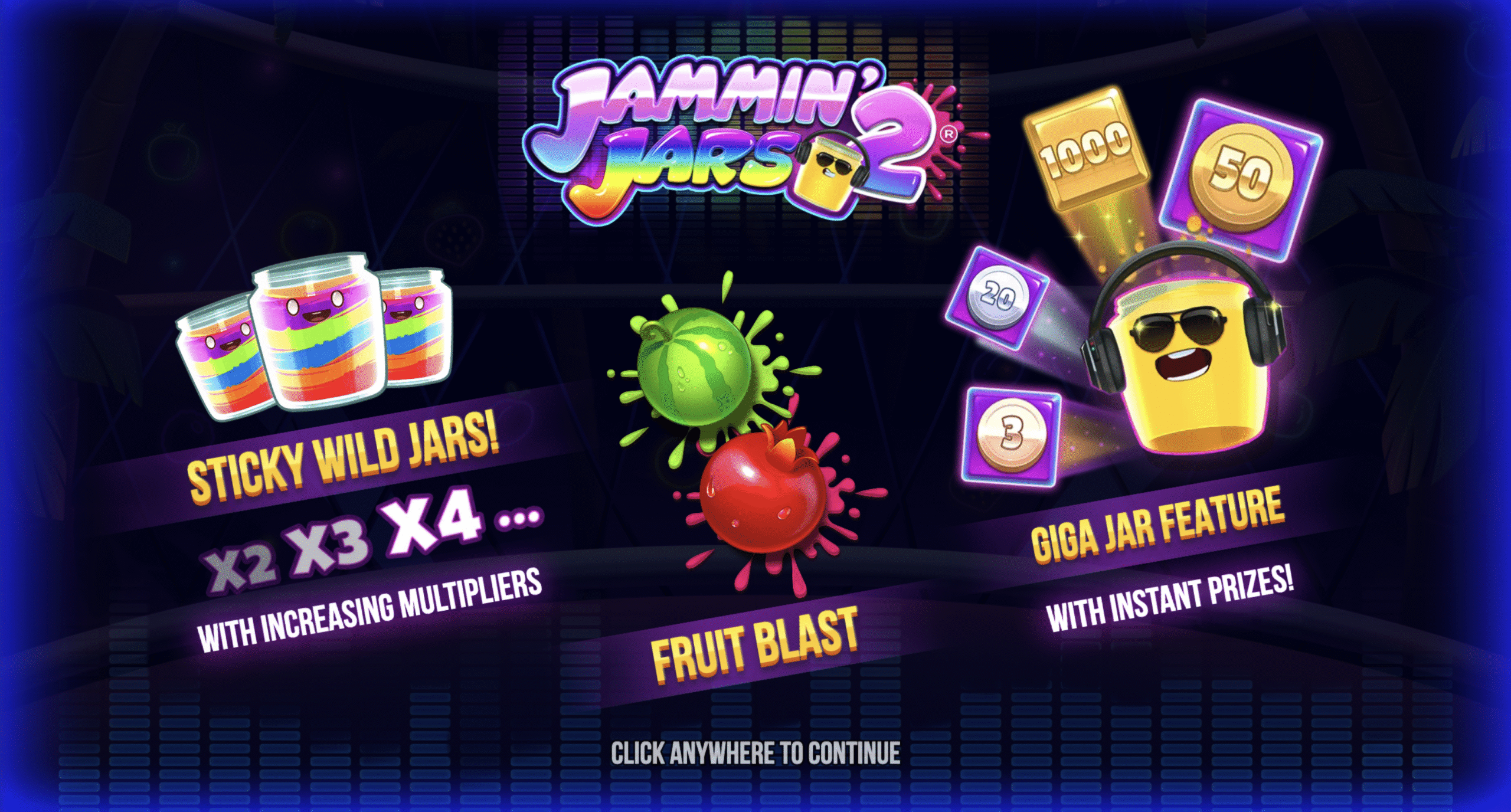 Giga Jar funkce v Jammin' Jars 2