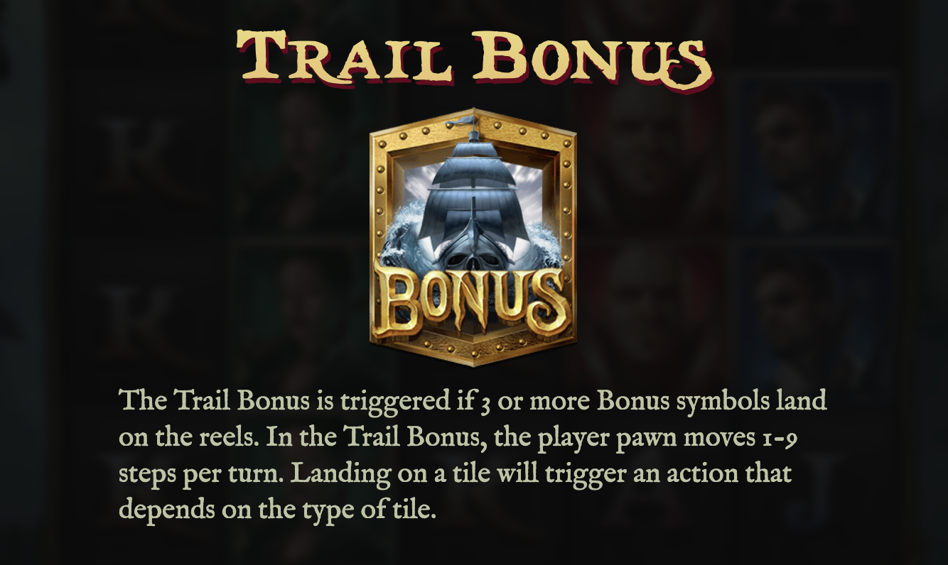Dead Man's Trail bonus features guide including Free Spins and modifiers
