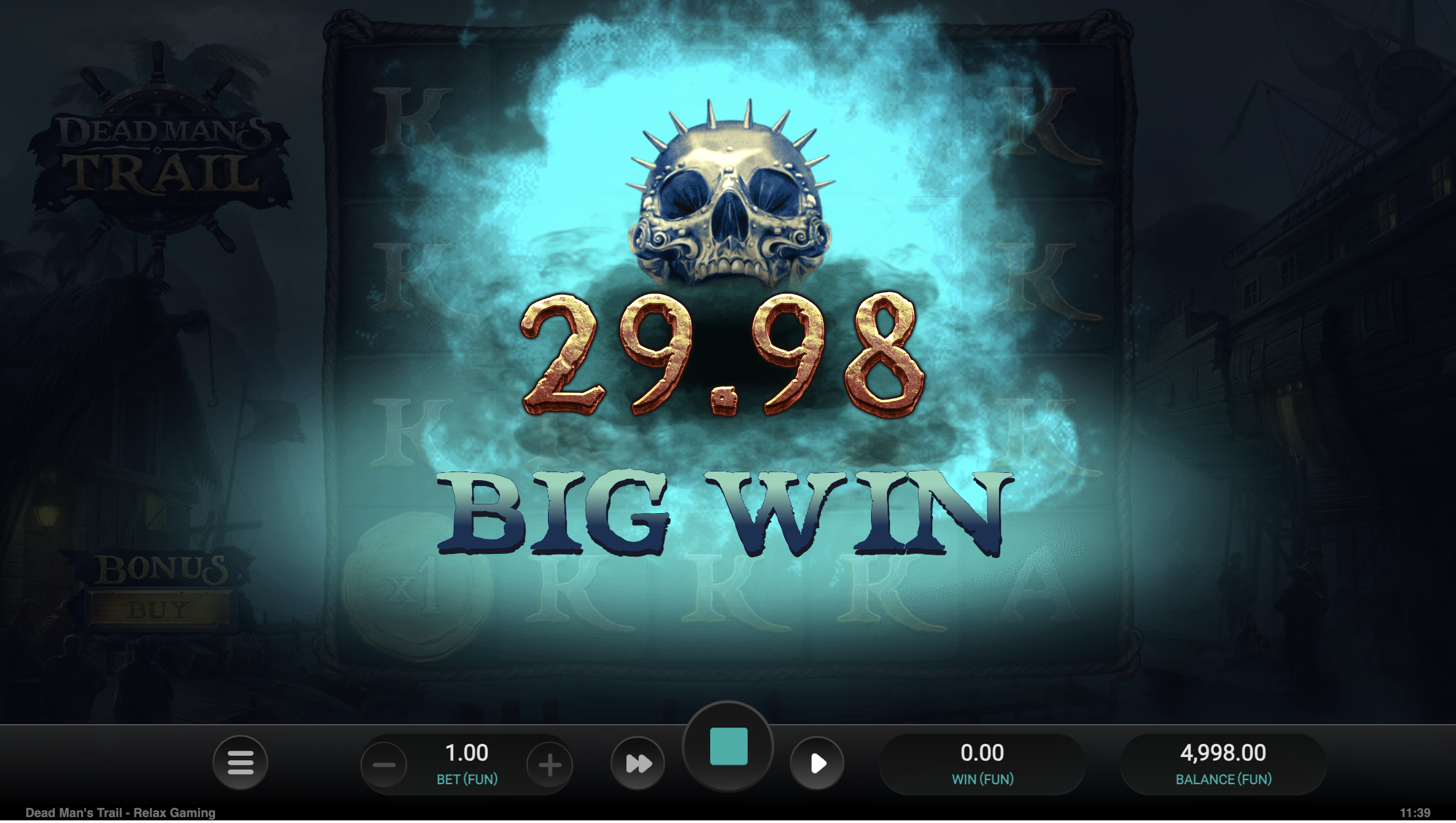 Dead Man's Trail player community and documentation of big wins