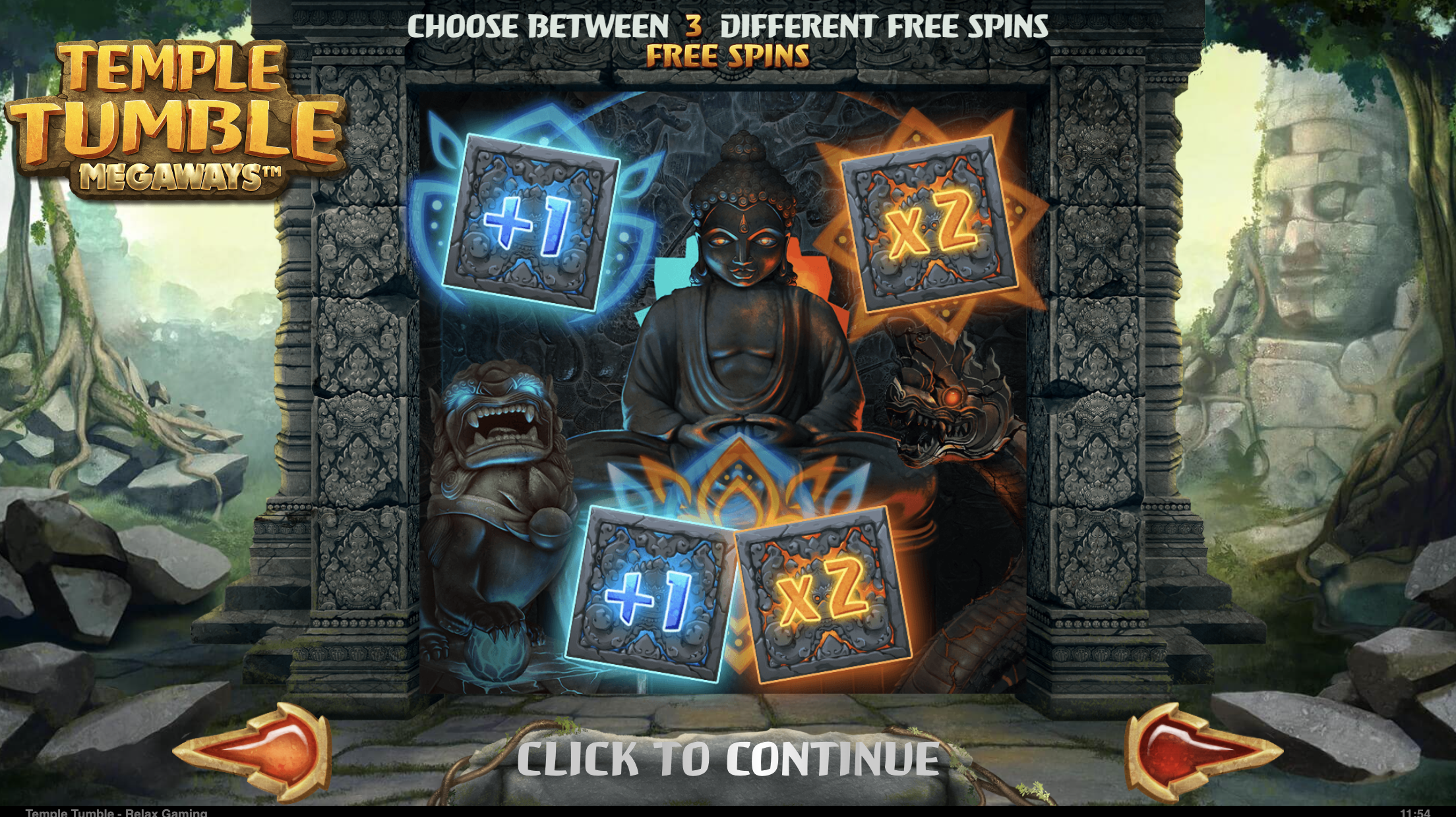 RTP statistics and parameters of Temple Tumble Megaways