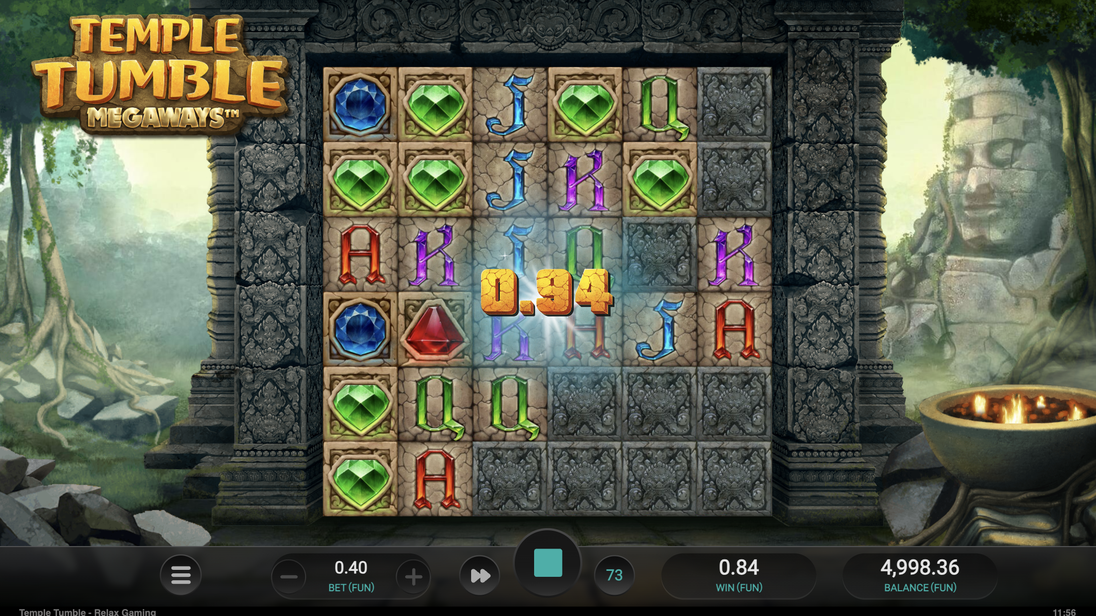Visual answers to most frequently asked questions about Temple Tumble Megaways