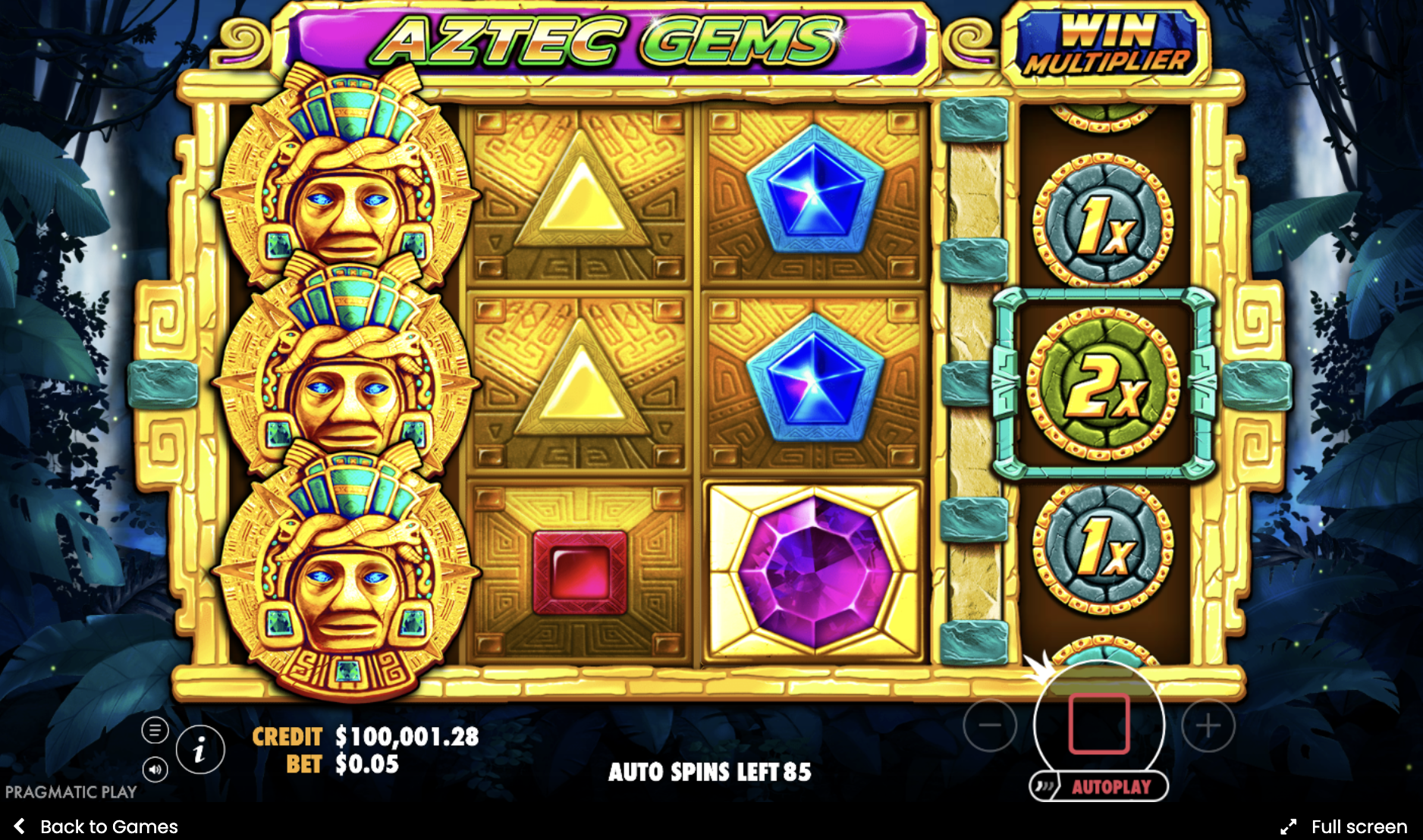 Strategic approach to extreme volatility of Aztec Gems