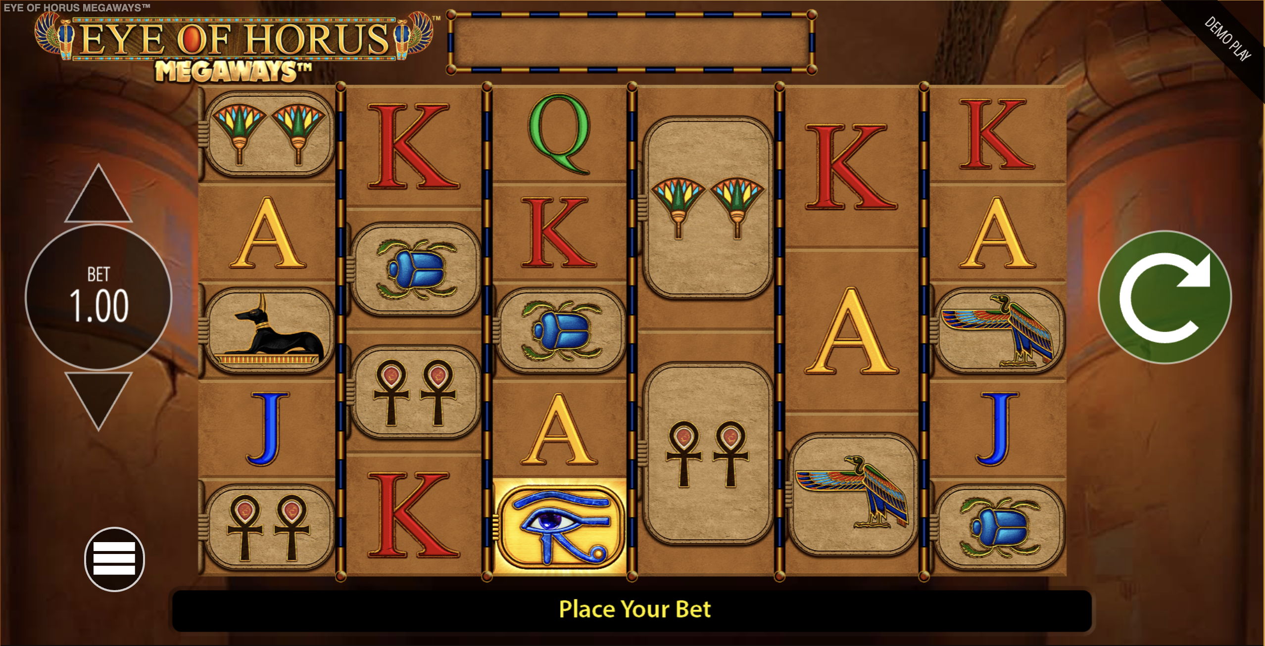 Explanation of Megaways mechanics functioning in Egyptian slot