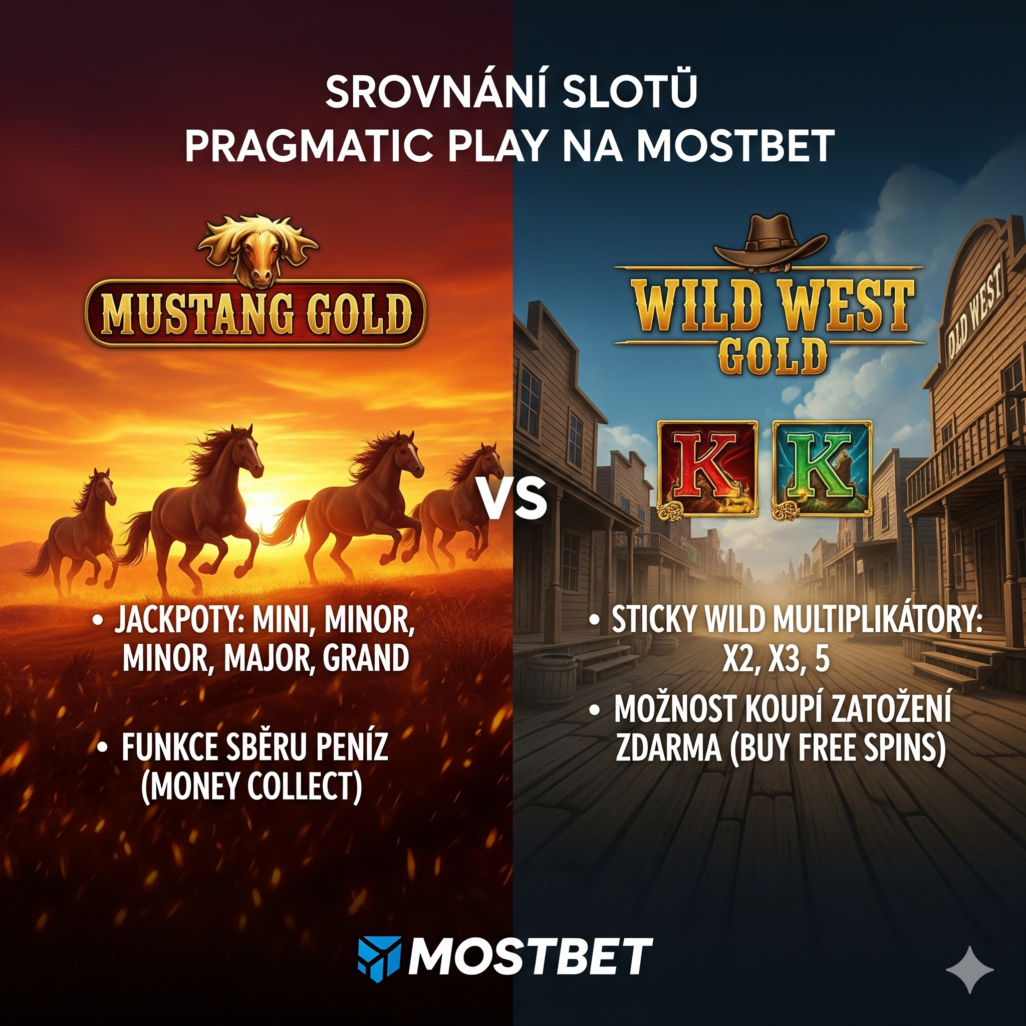 Comparison of Pragmatic Play slots on Mostbet platform