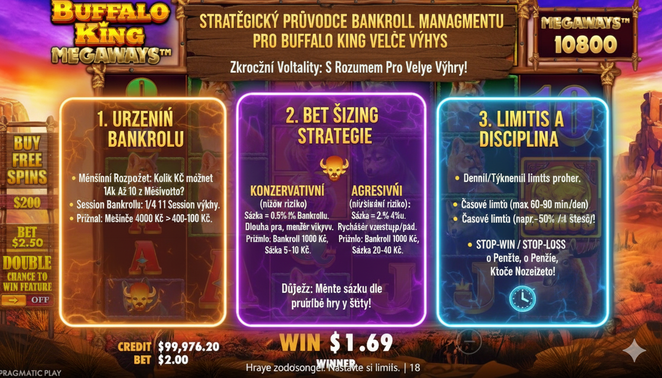 Strategic bankroll management guide for Buffalo King Megaways