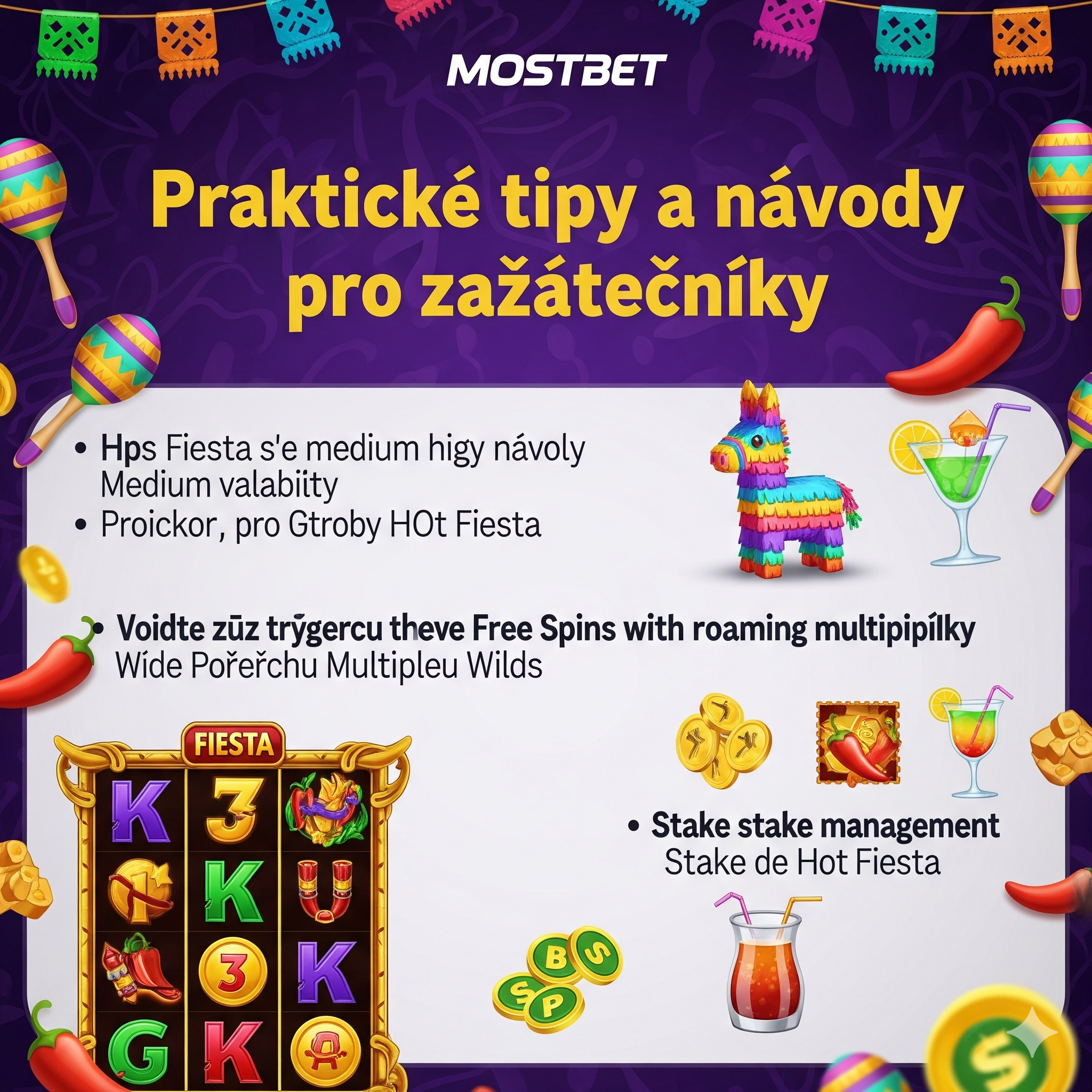 Practical tips and guides for beginners playing Hot Fiesta on Mostbet