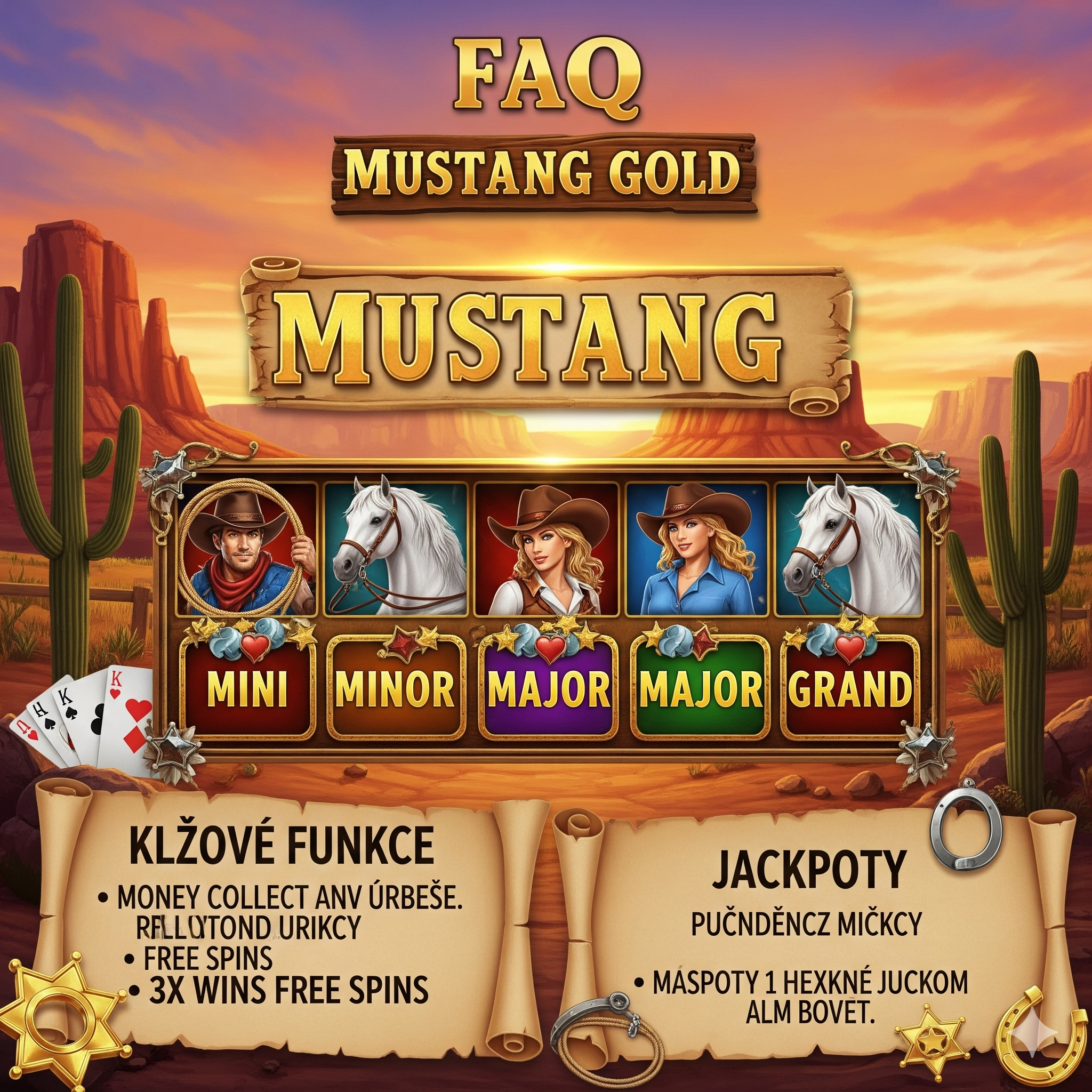 Answers to most frequently asked questions about Mustang Gold slot
