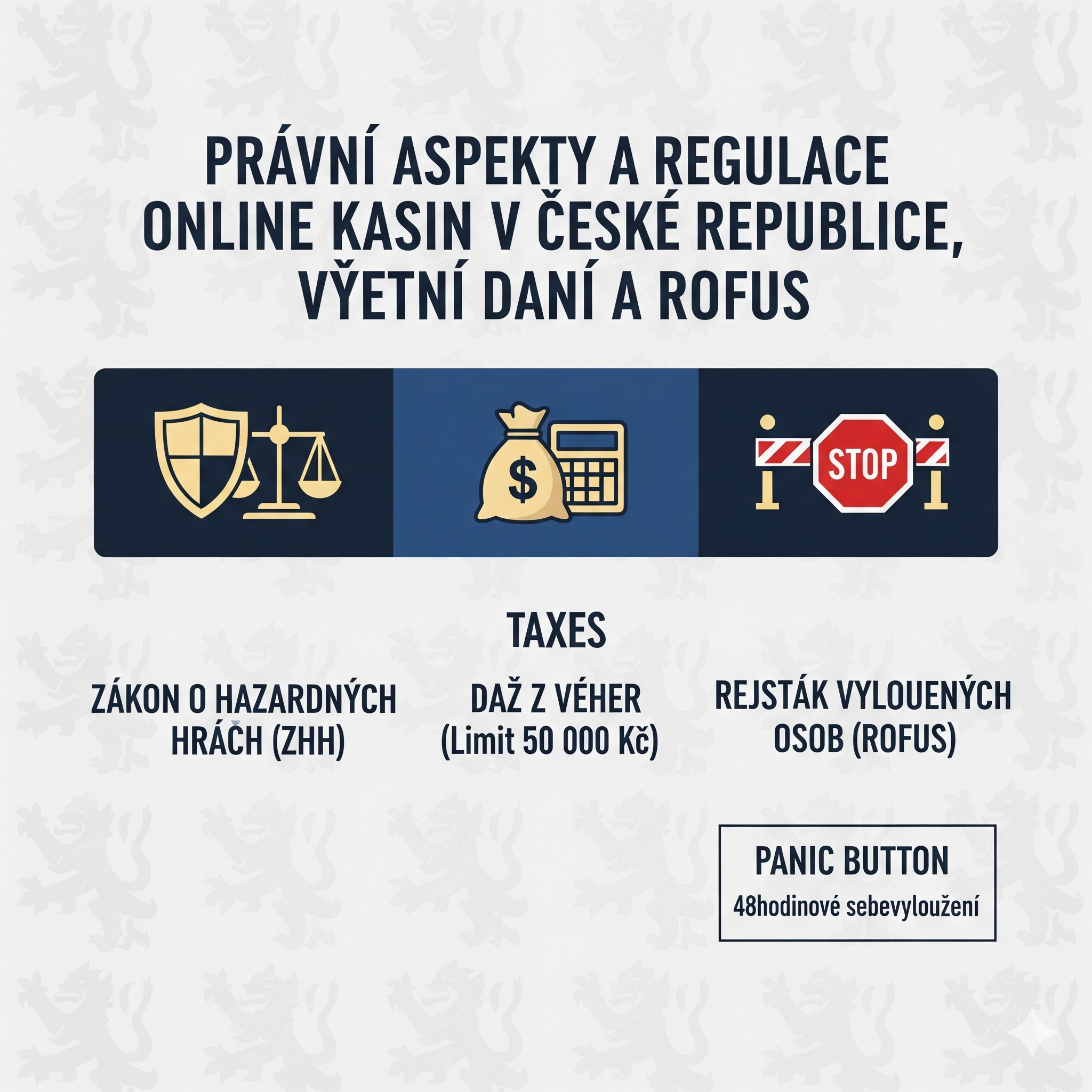 Legal aspects and online casino regulation including taxes and registry
