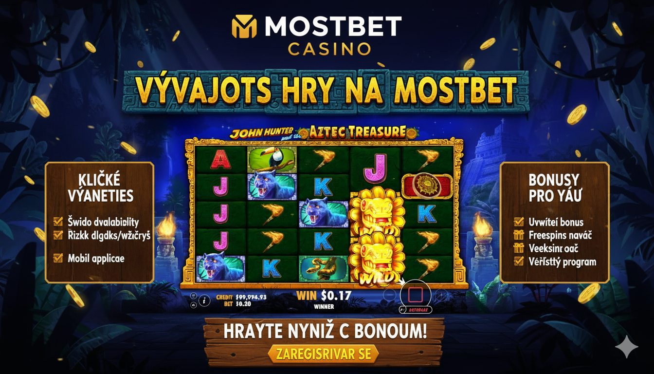 Mostbet platform advantages for John Hunter Aztec Treasure
