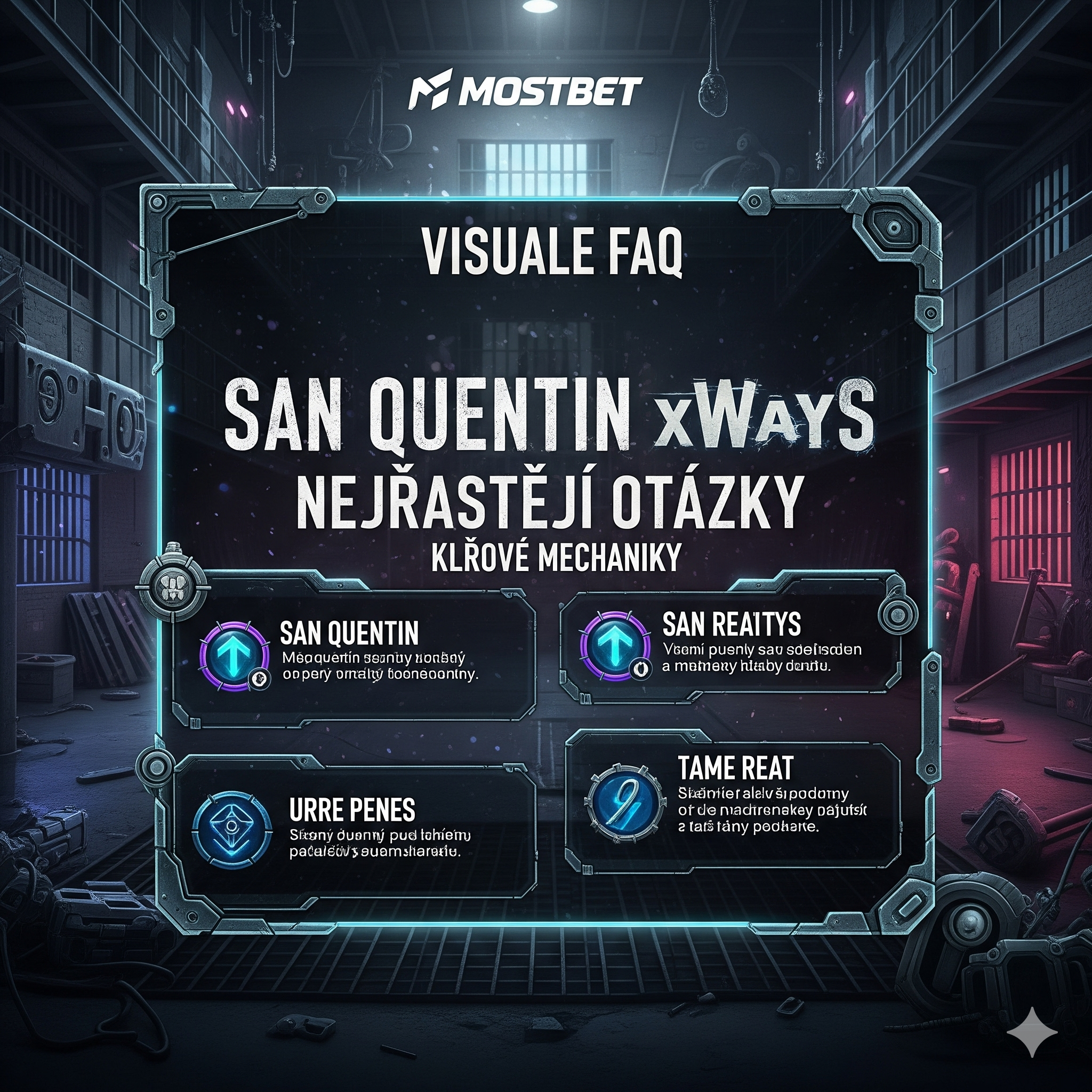 Visual answers to most frequently asked questions about San Quentin xWays