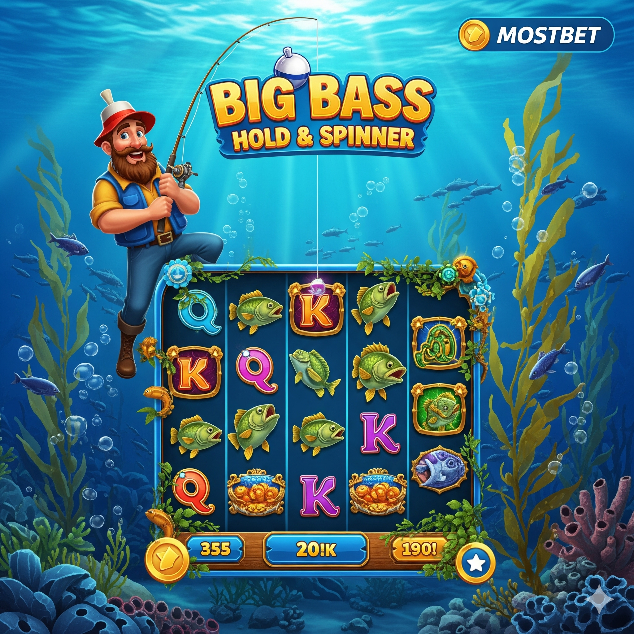 Answers to frequently asked questions about Big Bass Hold Spinner on Mostbet