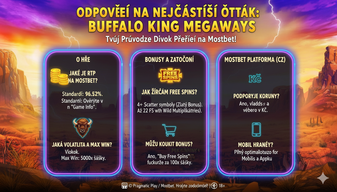 Answers to most frequently asked questions about Buffalo King Megaways on Mostbet