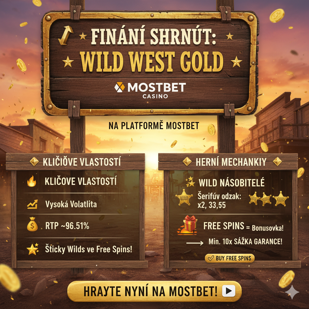 Final summary of Wild West Gold on Mostbet platform