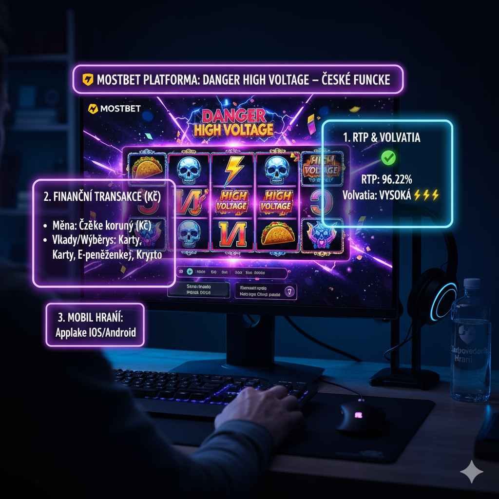 Mostbet platform for Danger High Voltage with Czech features