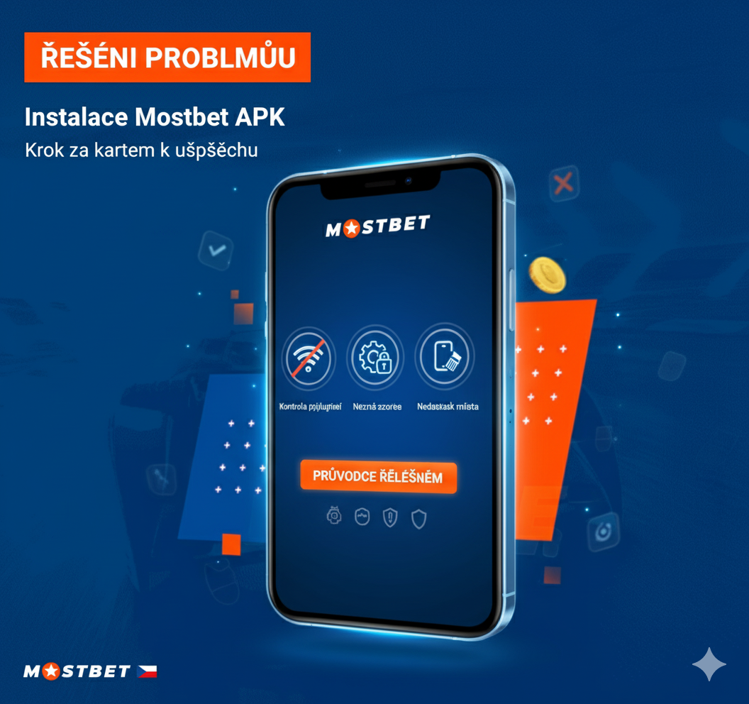 Řešení problémů při instalaci Mostbet APK