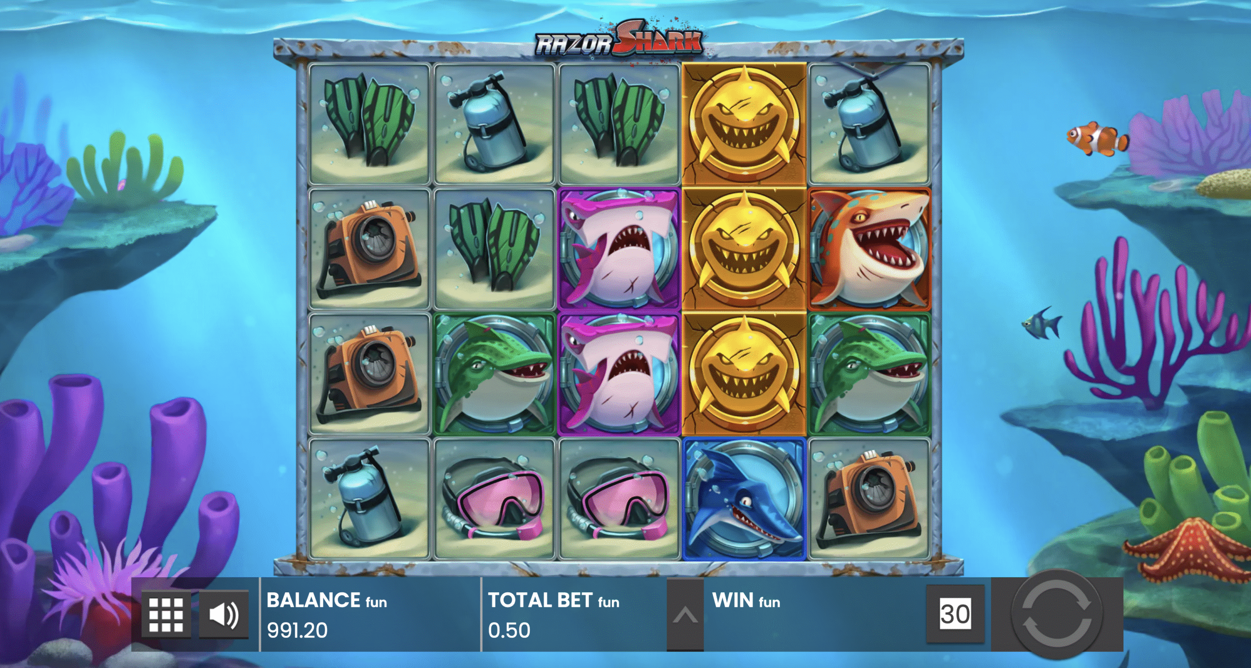 Razor Reveal funkce odhalující multiplikátory
