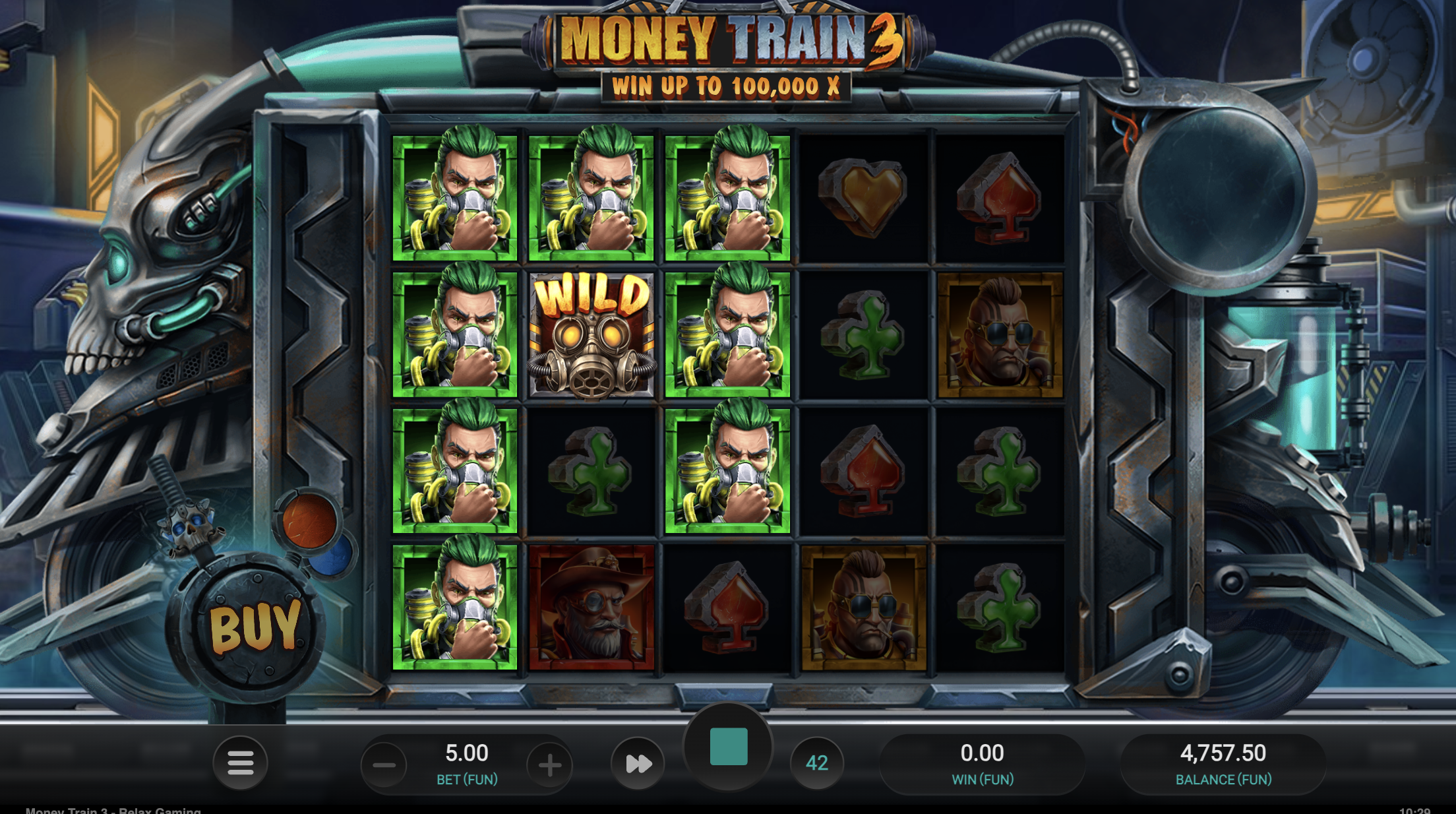 Complete overview of Money Train 3 bonus symbols including Persistent variants