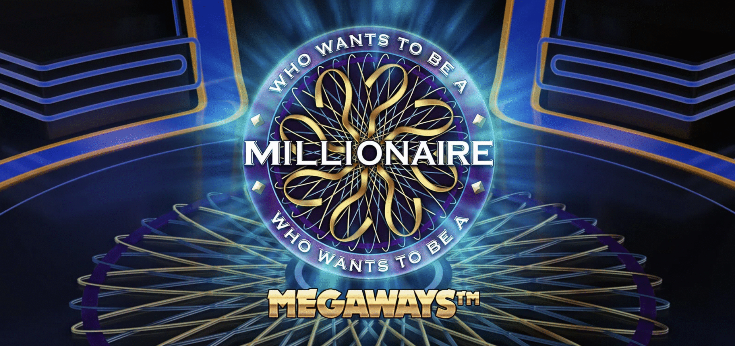 Who Wants to Be a Millionaire Megaways game interface on Mostbet platform with quiz show theme