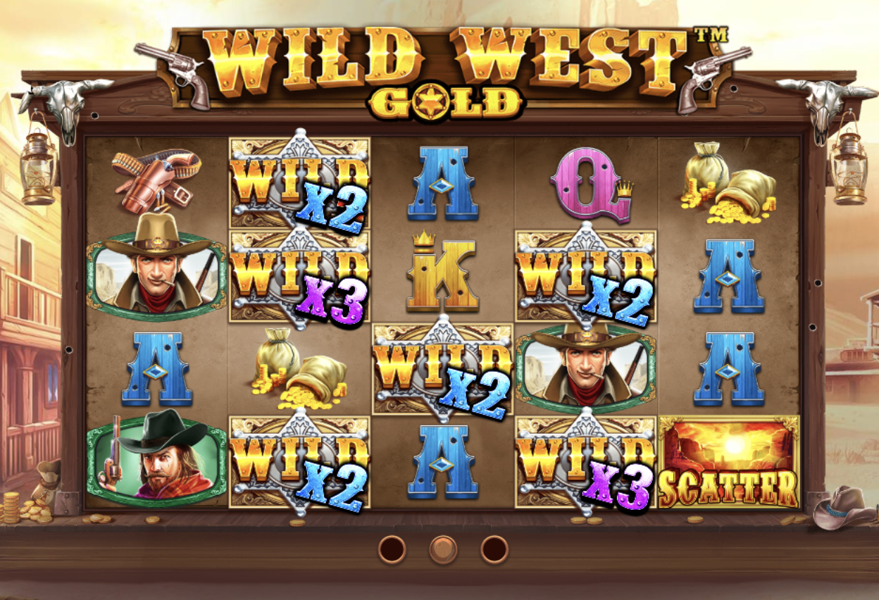 Technical specifications of Wild West Gold including RTP and volatility