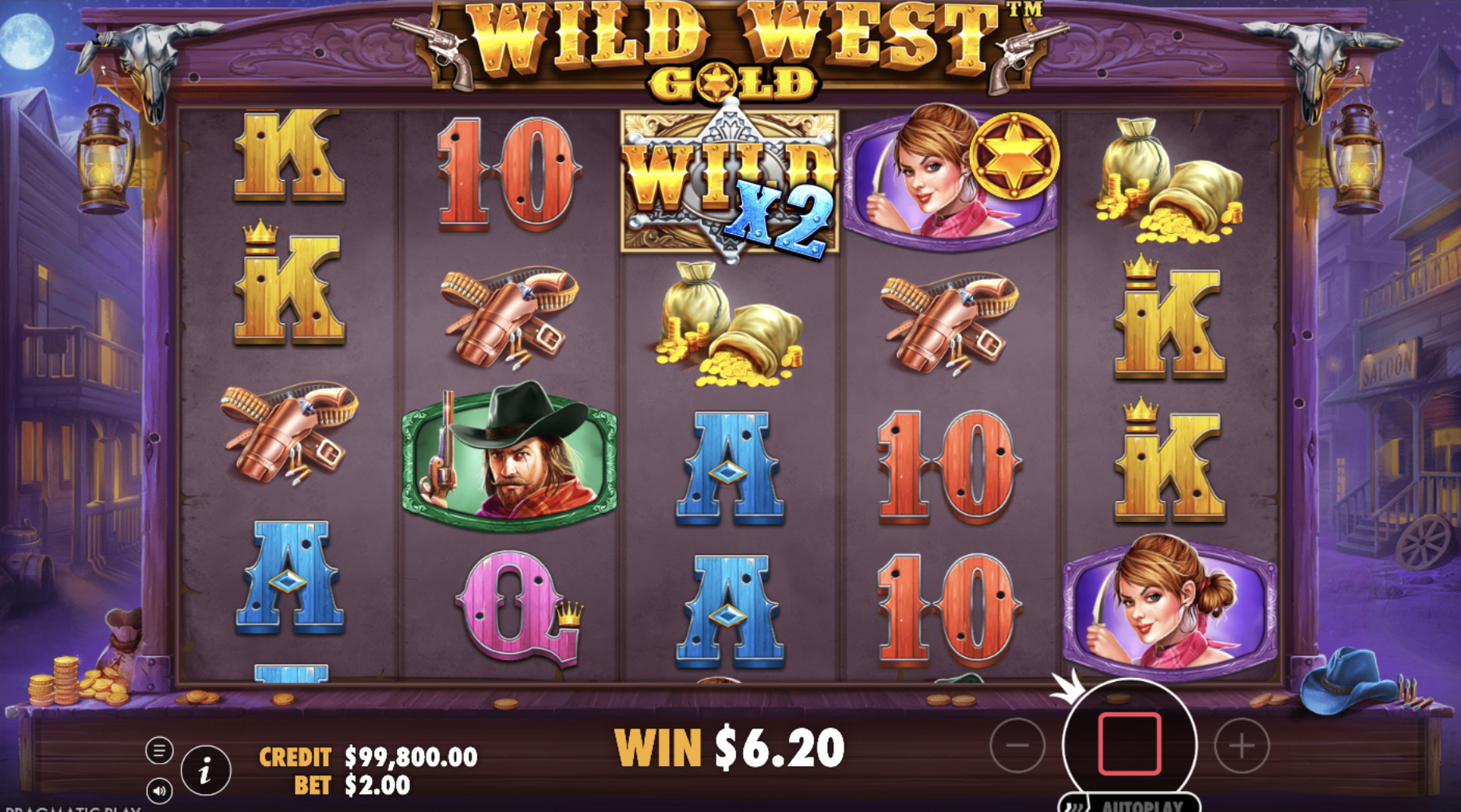 Comparison of western slots by RTP and volatility