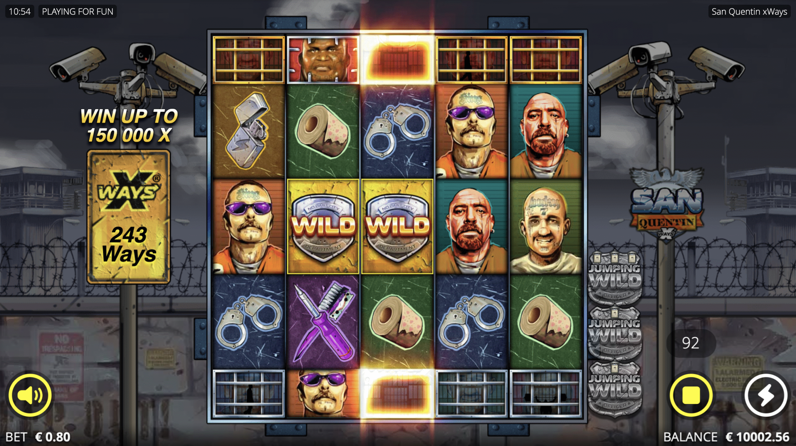 Bankroll management strategy for San Quentin xWays