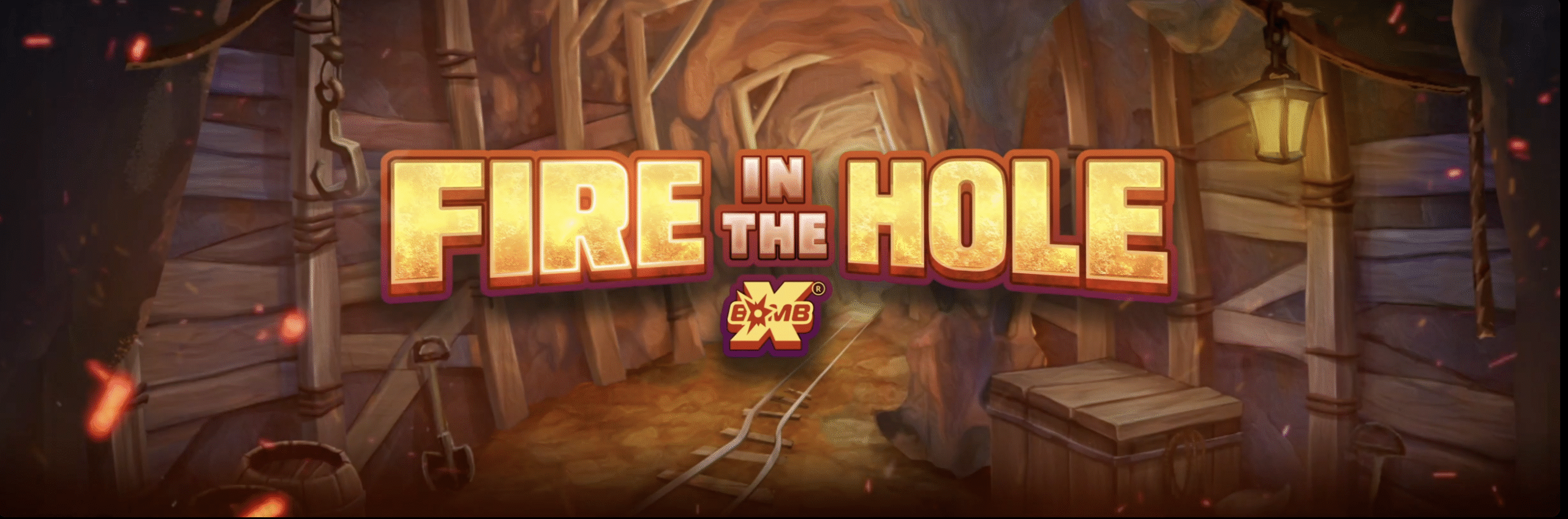 Fire in the Hole xBomb game screen on Mostbet platform with mining environment