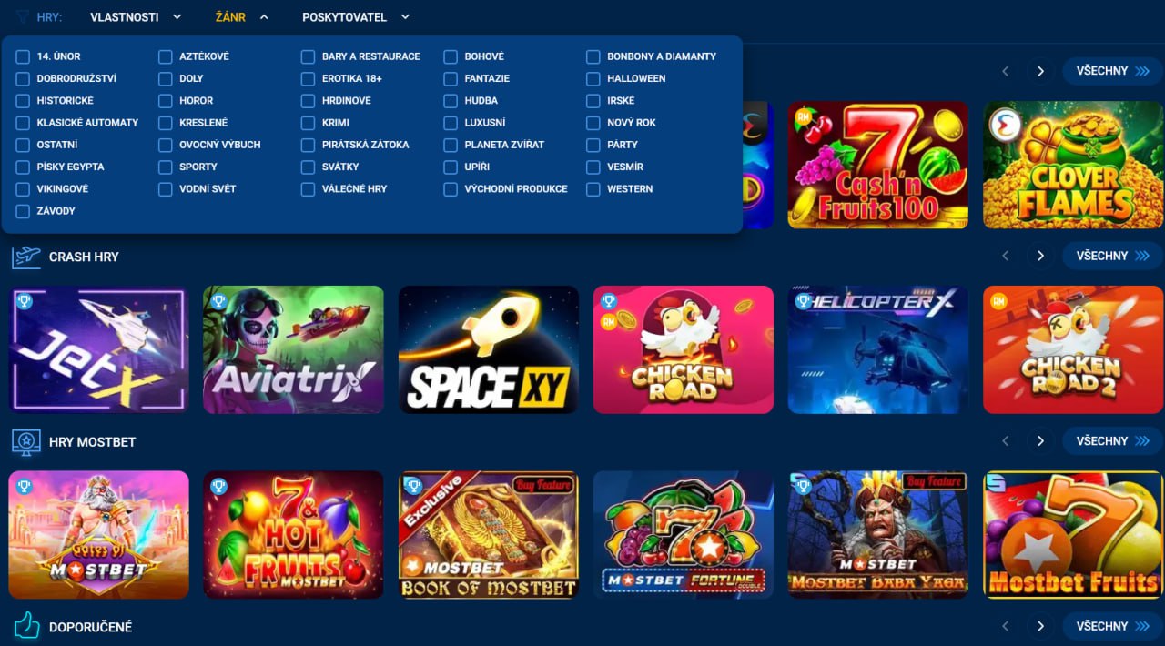 Automaty Mostbet CZ - závěr o odpovědném hraní